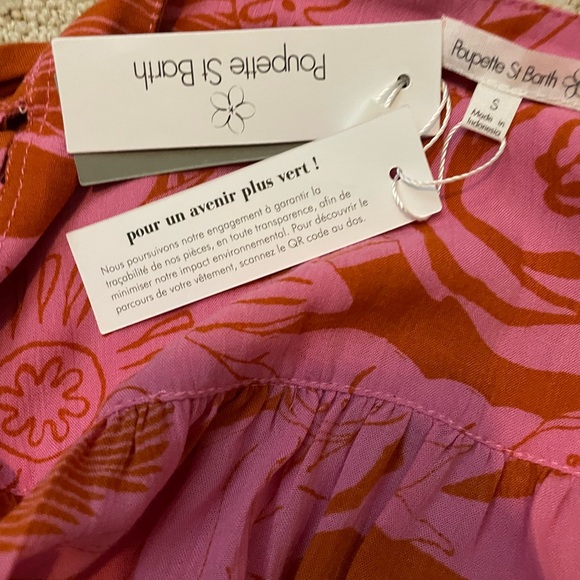 Poupette St. Barth Becky Pink Floral Dress - Picture 7 of 9